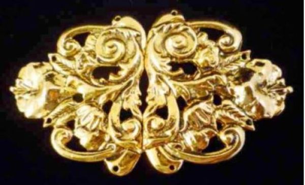 Large Floral Rennaissance Cloak Clasp